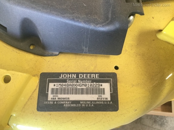john deere mower deck serial number lookup